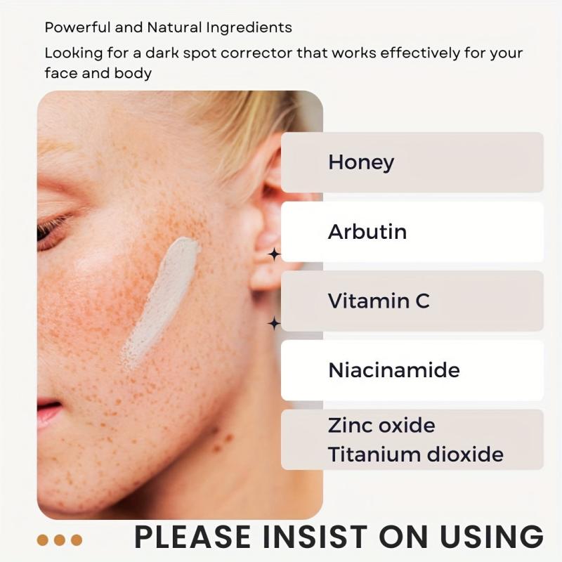 Dark Spot Remover Cream - Natural Skincare for Face & Body