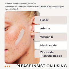 Dark Spot Remover Cream - Natural Skincare for Face & Body