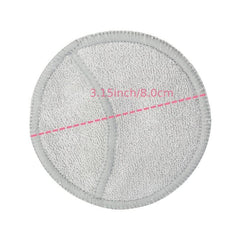 12 Pack Bamboo Makeup Remover Pads with Laundry Bag
