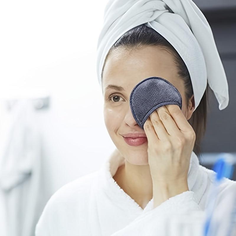 12 Pack Bamboo Makeup Remover Pads with Laundry Bag