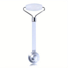 Portable Double Headed Jade Facial Roller Massager