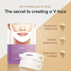 V Shape Facial Mask Lift Tightening Skin Reduce Fine Wrinkles