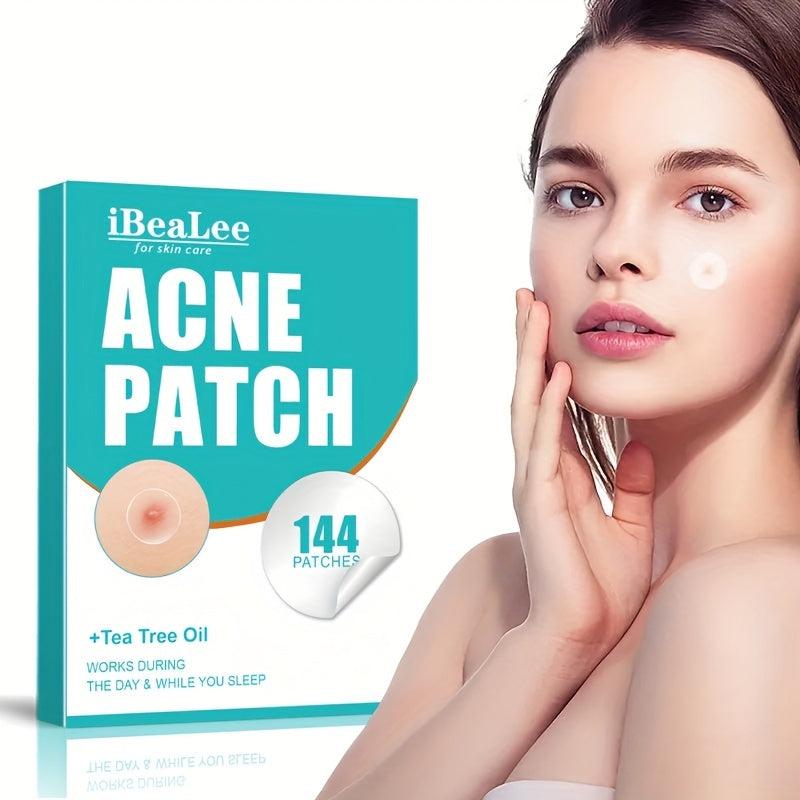 144 Ct Acne Pimple Patch Hydrocolloid Zit Patch Tea Tree Blemish Cover