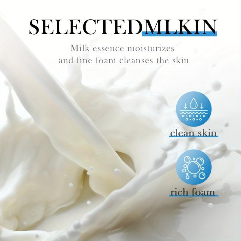 Hydrating Milk Facial Cleanser - Organic Ingredients - Non Irritating