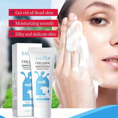 Hydrating Milk Facial Cleanser - Organic Ingredients - Non Irritating