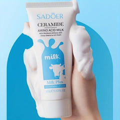 Hydrating Milk Facial Cleanser - Organic Ingredients - Non Irritating