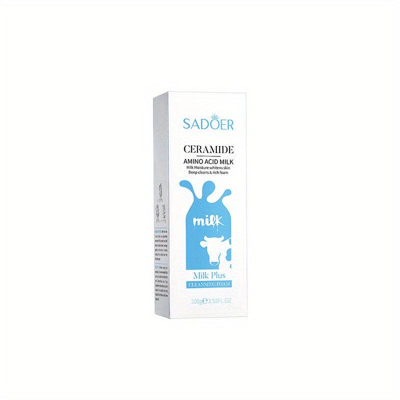 Hydrating Milk Facial Cleanser - Organic Ingredients - Non Irritating