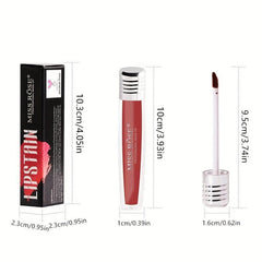 Velvet Matte Lip Glaze Smudge Proof Pearly Lip Gloss 16 Colors