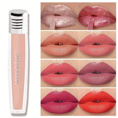 Velvet Matte Lip Glaze Smudge Proof Pearly Lip Gloss 16 Colors