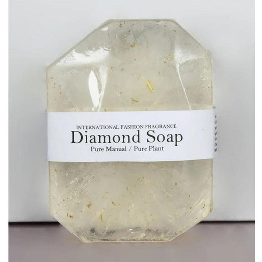 Gemstone Shape Soap - Golden Foil Soap for Cleansing and Moisturizing