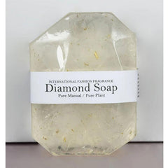 Gemstone Shape Soap - Golden Foil Soap for Cleansing and Moisturizing
