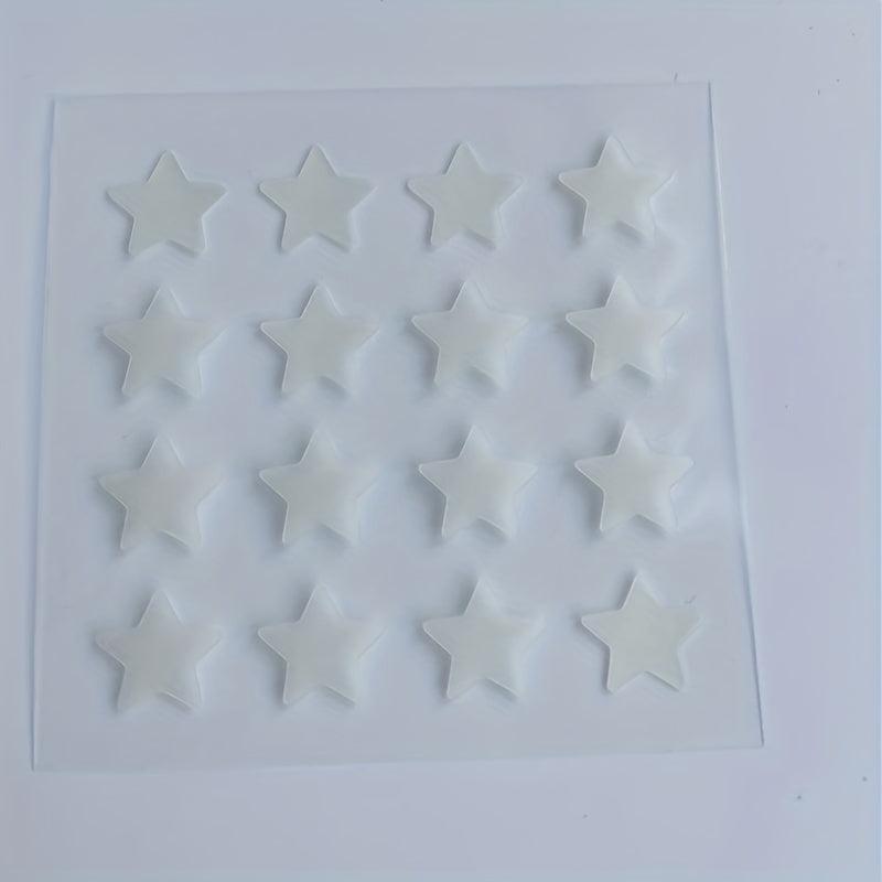 Star Shape Glow-In-The-Dark Acne Patches - Party Pack