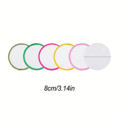 40pcs Round Microfiber Makeup Remover Pads-Soft & Reusable Facial Cleansing Puff