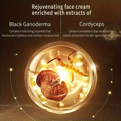 Cordyceps Ganoderma Cream 50g for Smooth, Hydrated Skin