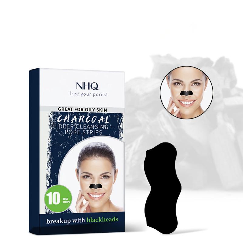 10pcs Blackhead Removal Patch Pore Minimizing Deep Cleansing Strawberry Nose