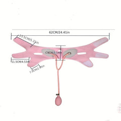 V Face Lift Belt Inflatable Slim Face Mask Prevent Sagging Face Reusable