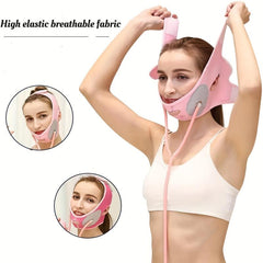 V Face Lift Belt Inflatable Slim Face Mask Prevent Sagging Face Reusable