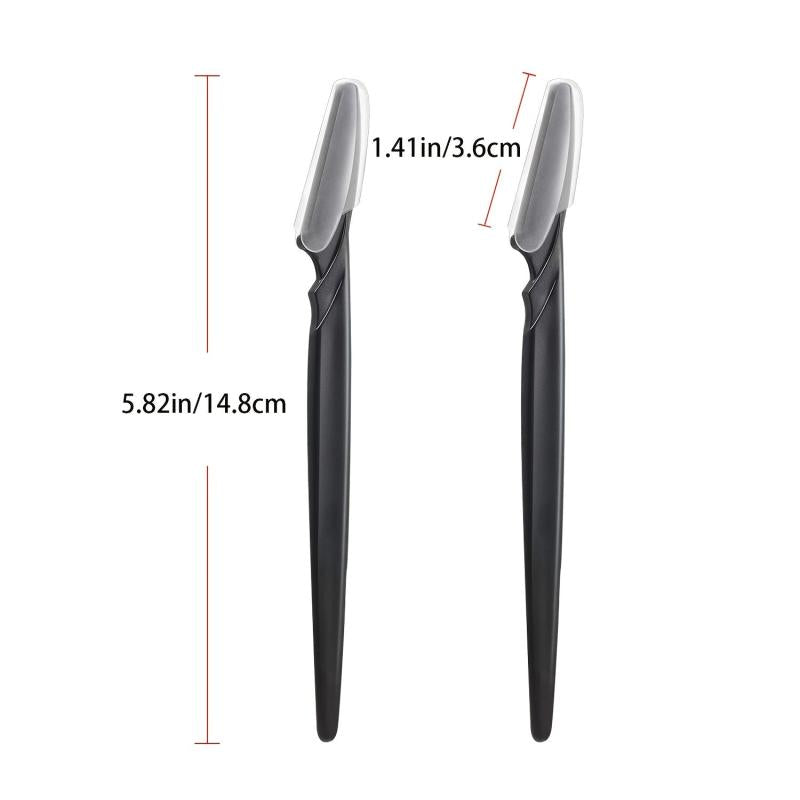 18pcs Precision Eyebrow Razor and Face Exfoliating Tool for Smooth Skin