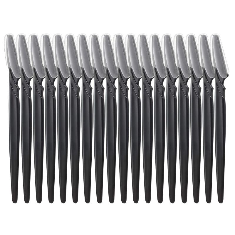 18pcs Precision Eyebrow Razor and Face Exfoliating Tool for Smooth Skin
