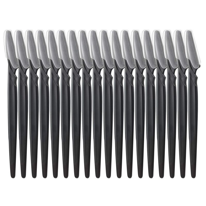 18pcs Precision Eyebrow Razor and Face Exfoliating Tool for Smooth Skin