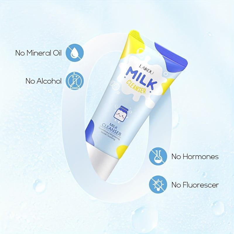 50g Milk Facial Cleanser Hydrating Moisturizing Mask
