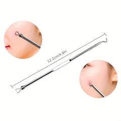 4Pcs Set Acne Blackhead Comedone Spot Pimple Blemish Remover Skin Care Tools