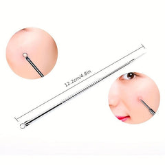 4Pcs Set Acne Blackhead Comedone Spot Pimple Blemish Remover Skin Care Tools