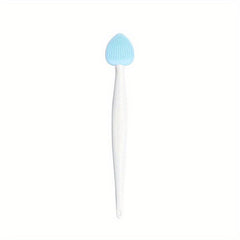 Heart Shaped Nose Scrub Brush Double Sided Silicone Exfoliating Nose Brush