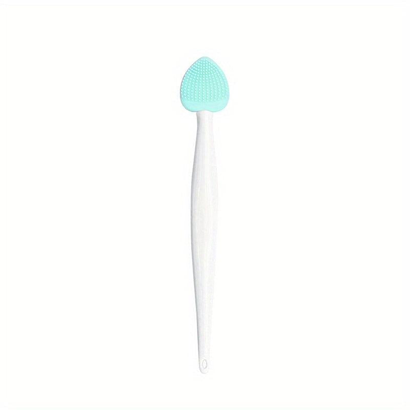 Heart Shaped Nose Scrub Brush Double Sided Silicone Exfoliating Nose Brush