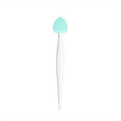 Heart Shaped Nose Scrub Brush Double Sided Silicone Exfoliating Nose Brush