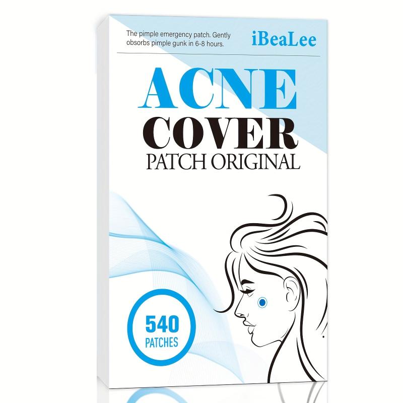 Acne Pimple Patch 540 Pcs Spot Stickers for Face Skin Vegan Not Tested