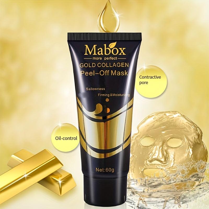 Golden Facial Mask Fight Aging Moisturizes Skin Smooth Wrinkles