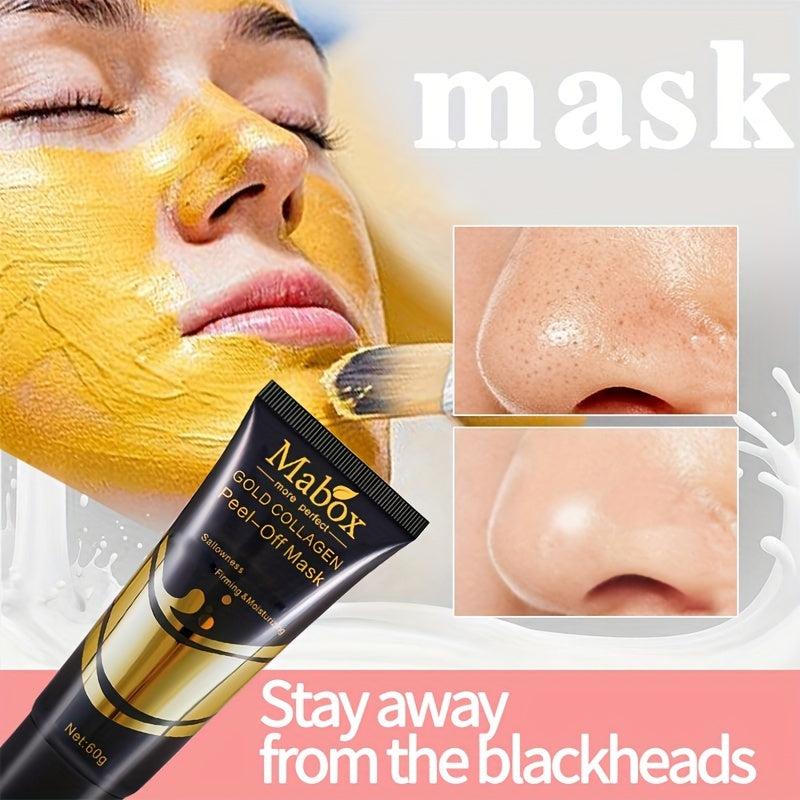 Golden Facial Mask Fight Aging Moisturizes Skin Smooth Wrinkles