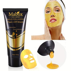 Golden Facial Mask Fight Aging Moisturizes Skin Smooth Wrinkles