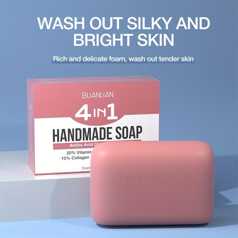 4 in 1 Soap Facial Cleansing Essential Soap Moisturizing Bath Soap