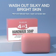 4 in 1 Soap Facial Cleansing Essential Soap Moisturizing Bath Soap