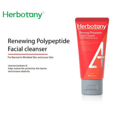 HERBOTANY Polypeptide Facial Cleanser Anti wrinkle Anti aging Hydrating Moisturi