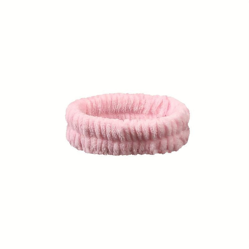 Coral Fleece Hairband Waterproof Spa Headband Girls Headband