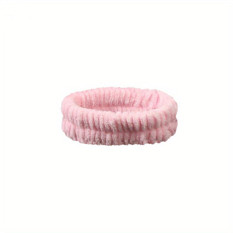 Coral Fleece Hairband Waterproof Spa Headband Girls Headband