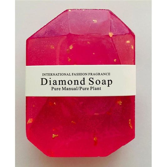 Gemstone Soap Cleansing Moisturizing Essential Gold Foil Soap