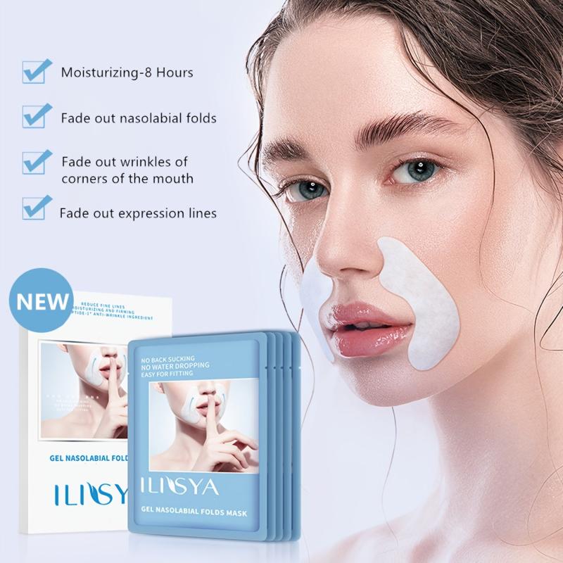 Nasolabial Folds Gel Mask - Reduce Wrinkles, Moisturize Skin