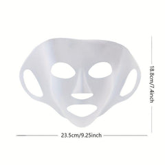 3D Silicone Mask Cover Facial Wet Compress Auxiliary Artifact