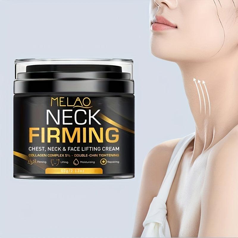 Neck Firming Cream for Saggy Skin - Collagen & Retinol Moisturizer