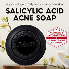 Salicylic Soap Makeup Remover Facial Cleaning Face Soap