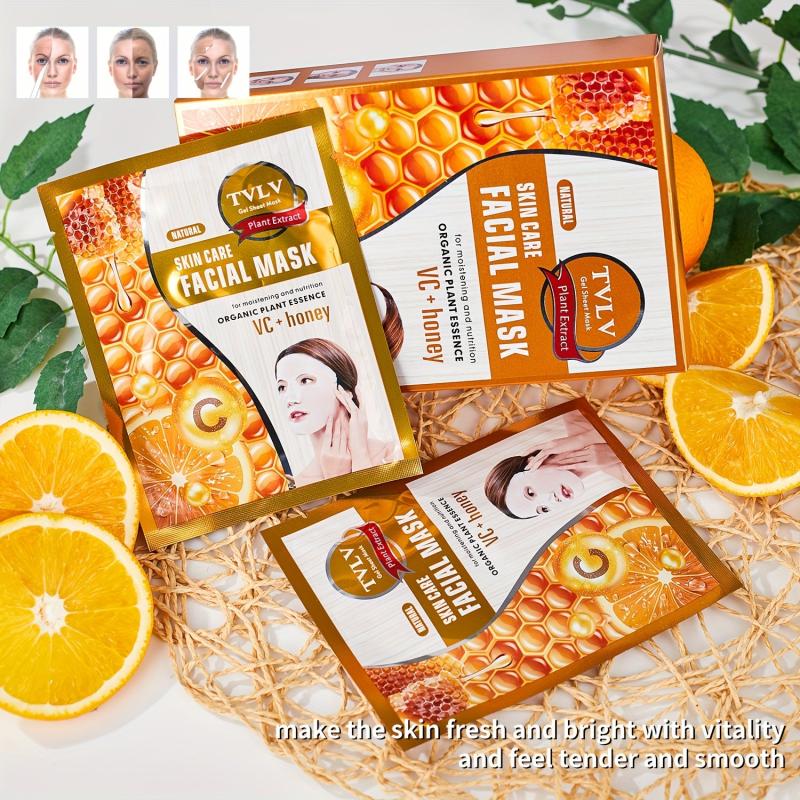 Orange Honey Moisturizing Mask Essence Liquid