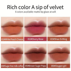 Long Lasting Brightening Velvet Matte Lipstick