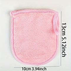 Women's Makeup Remover Gloves, Set of 5, Soft and Reusable