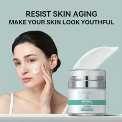 Retinol Face Cream Collagen Facial Moisturizer Hyaluronic Acid Night Serum 50ml