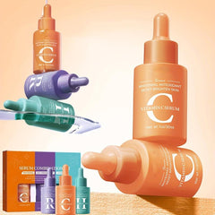 3pcs 30ml Hydrating Serum Set With Hyaluronic Acid & Retinol