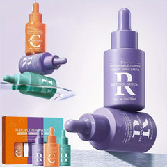 3pcs 30ml Hydrating Serum Set With Hyaluronic Acid & Retinol